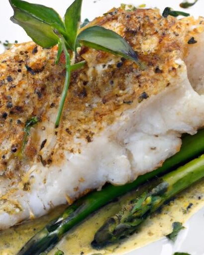 Crisp & Flavorful: Crafting Herb-Crusted Baked Halibut