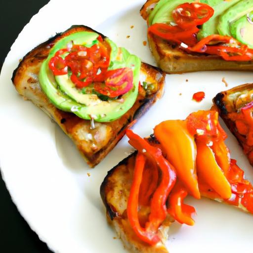 Savor Sardine Toasts: Fresh Tomato and Creamy Avocado Delight