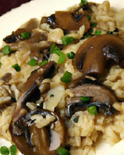 Quick & Creamy Microwave Mushroom Rice: Easy Comfort Meal