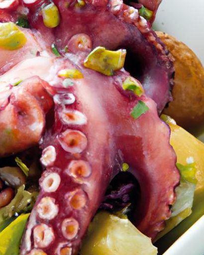 Dive Into Delight: The Art of Octopus and Potato Salad