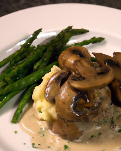 Savor Pan-Seared Chicken Thighs in Lush Mushroom Cream