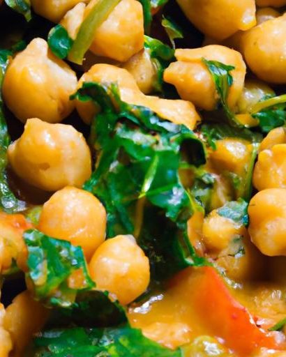 Wholesome Quick Chickpea & Spinach Curry Recipe Delight