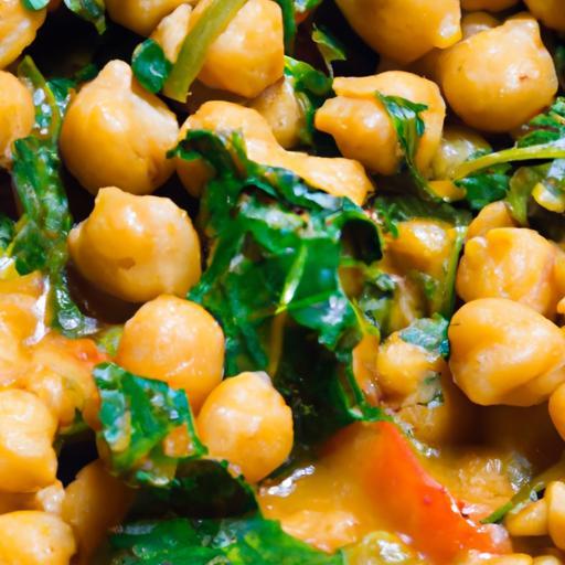 Wholesome Quick Chickpea & Spinach Curry Recipe Delight