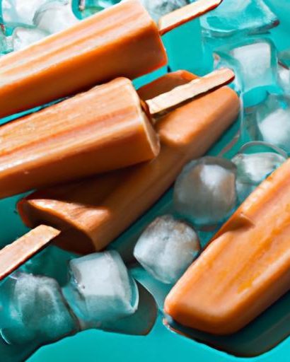 Chill Out with Thai Iced Tea Popsicles: A Sweet Refreshment