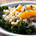 Hearty Butternut Squash & Kale Brown Rice Risotto Delight