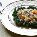 Golden Harvest: Creamy Butternut Squash & Kale Risotto