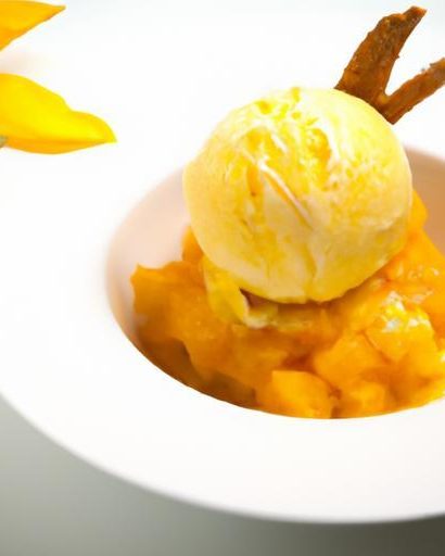 Tropical Bliss: Crafting Refreshing Mango & Passionfruit Sorbet