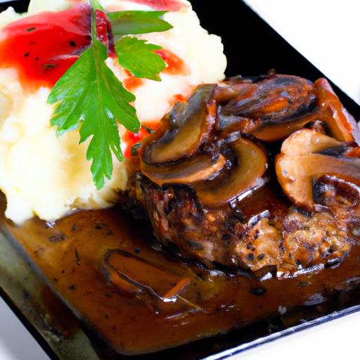 Timeless Salisbury Steak with Rich Mushroom Gravy Delight