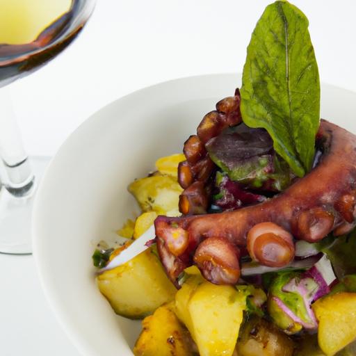 Dive into Delight: The Art of Octopus and Potato Salad