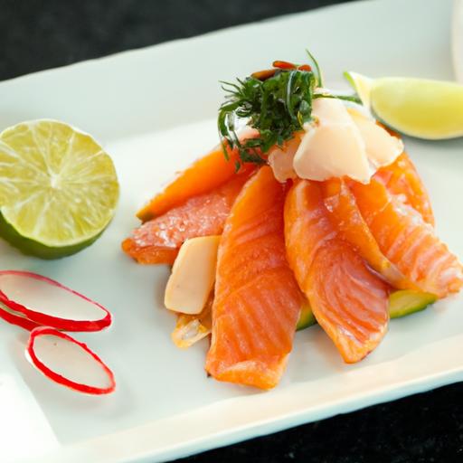 Unveiling the flavors: Deconstructed Sushi Bowl with Smoked Salmon