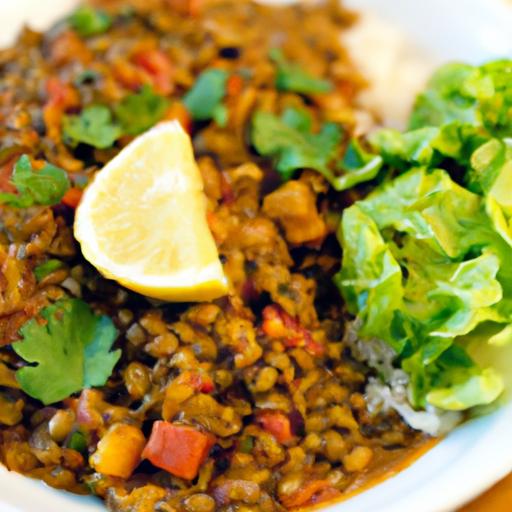 Hearty One-Pot Veggie Lentil Curry with Fragrant Rice