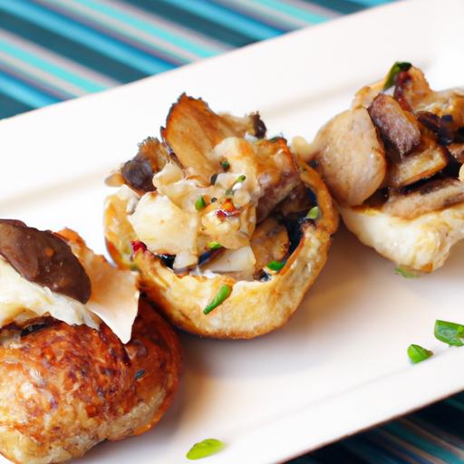 Crab-Stuffed Portobello Mushrooms: A savory Sea Delight