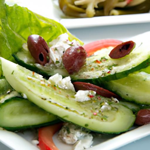 Crunchy Greek Salad Stuffed Cucumbers: Fresh & ⁤Flavorful ⁣Bites