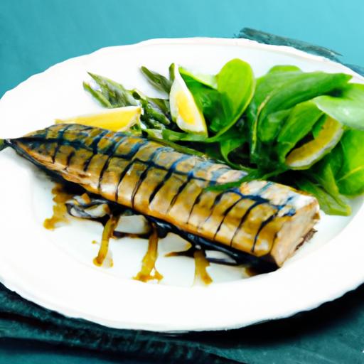 Zesty Grilled Mackerel: A Citrus-Glazed Seafood Delight