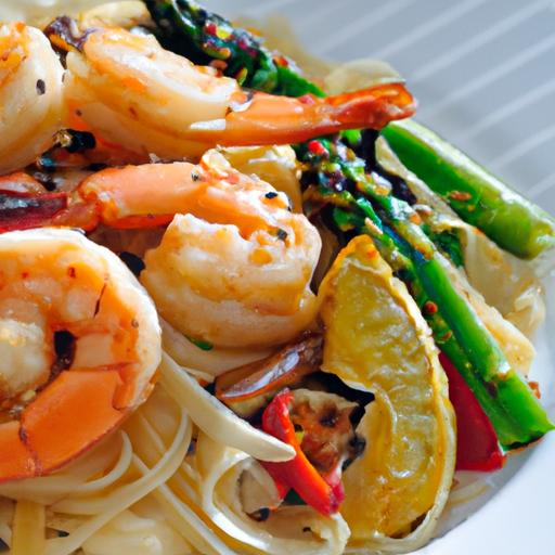 Savor⁢ the Flavors:‍ Asian-Inspired Shrimp Noodle Bowl Delight