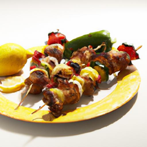 Savor the Flavor: Grilled Turkey Skewers with Tangy Yogurt Dip