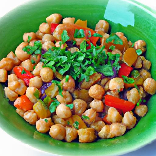 Quick & Flavorful: Microwave Chickpea Veggie Curry Recipe