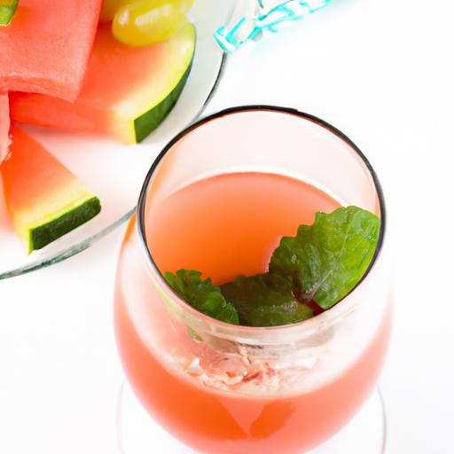Revitalize Your Summer: The ultimate Watermelon Mint Cooler