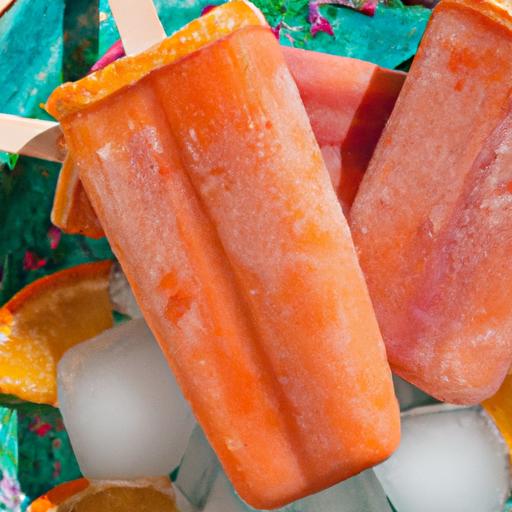 Chill Out with Thai Iced Tea Popsicles: A Sweet Refreshment