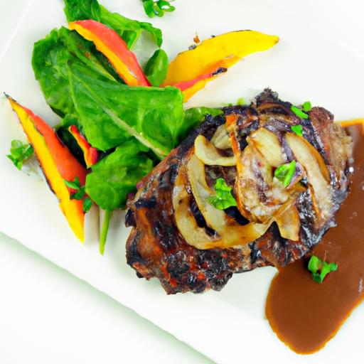 Savor the Flavor:‌ Grilled ⁤Ribeye ⁢with Balsamic Drizzle