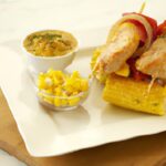 Savor the Flavor: Grilled Turkey Skewers with Tangy Yogurt Dip