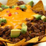 Ultimate Loaded Nachos: Savory Ground Beef Delight