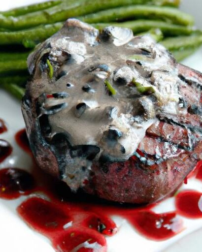 Savor the Flavor: Grilled Ribeye with Balsamic Drizzle