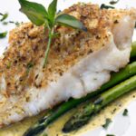 Crisp & Flavorful: Crafting Herb-Crusted Baked Halibut