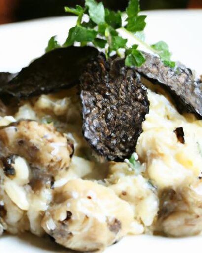 Decadent Creamy Mushroom and Truffle Risotto Recipe Guide
