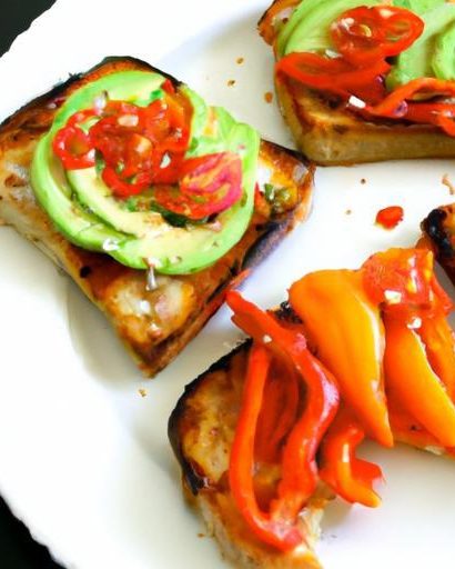 Savor Sardine Toasts: Fresh Tomato and Creamy Avocado Delight