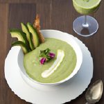 Silky Green Gazpacho: Creamy Avocado & Cucumber Bliss