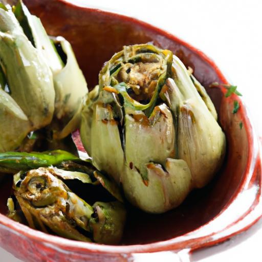 Steam’s Delight: Artichokes Paired with Garlic Butter Dip