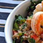 Zesty Shrimp & Quinoa Bowl with Refreshing Herb Dressing