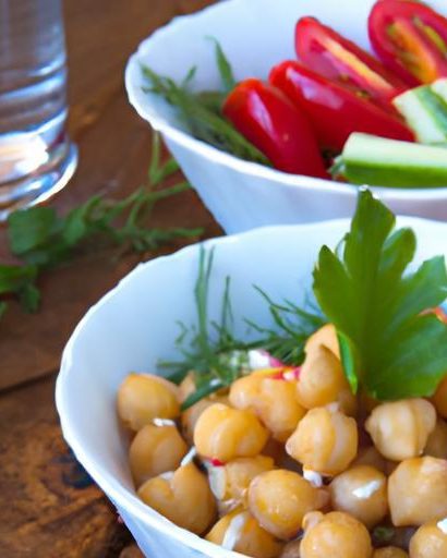 Fresh & Flavorful: The Ultimate Mediterranean Chickpea Salad