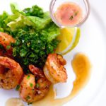 Crispy Air Fryer Shrimp with Garlic and Fresh Herbs Delight