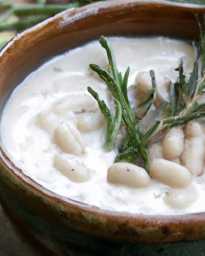 Wholesome Creamy White Bean & Rosemary Dip Recipe Delight