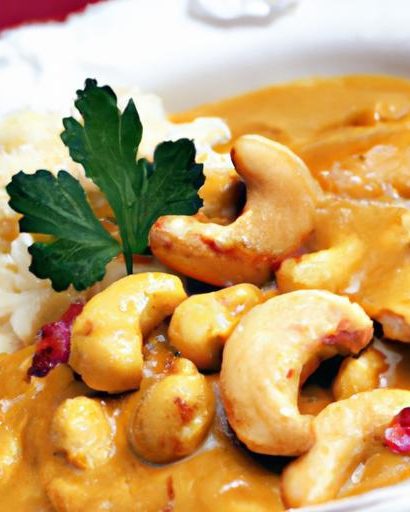 Indulge in Creamy Chicken Korma: A Rich Cashew Curry Delight