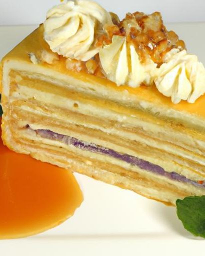 Layers of Flavor: The Art of Thai Tea Crepe Cake Explained