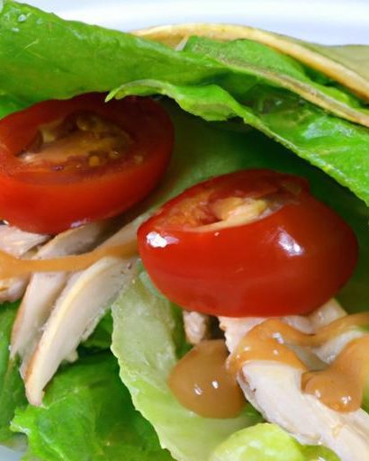 Deliciously Light: Smoked Turkey & Swiss Lettuce Wraps Recipe