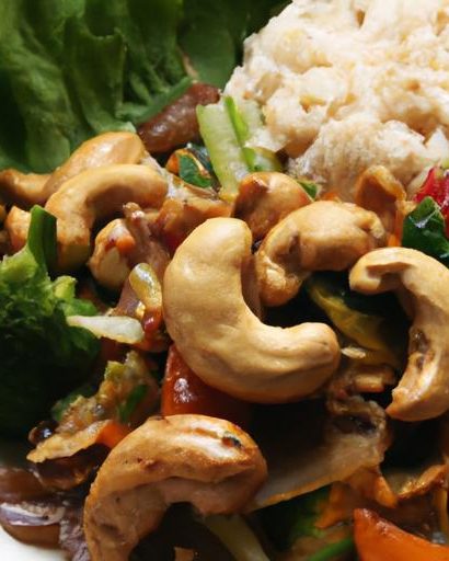 Savor Thai Chicken & Cashew Stir-Fry: A Flavorful Delight