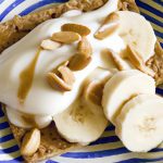 Creamy Delight: Healthy Peanut Butter Banana Yogurt Bark