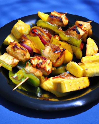 Zesty Lemon Pepper Grilled Chicken Kebabs Recipe Guide