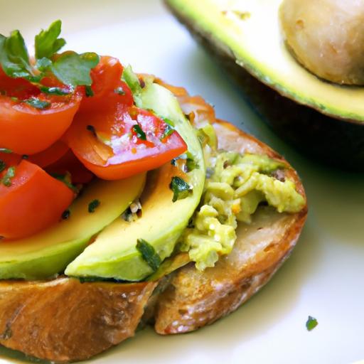 Bright Bites: Avocado, Tomato & Basil Toast Delight