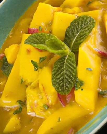 Tropical Delight: Crafting Sweet and Savory Mango Curry
