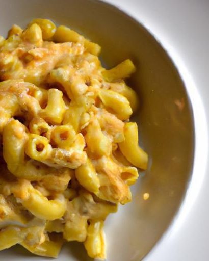 Indulge in Creamy Vegan Mac and “Cheese”: A Dairy-Free Delight