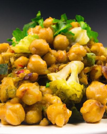One-Pan Curried Chickpeas & Cauliflower: Easy Flavor Boost