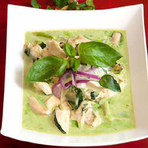 Discover the Rich Flavors of Thai Green Curry Chicken with Coconut Milk