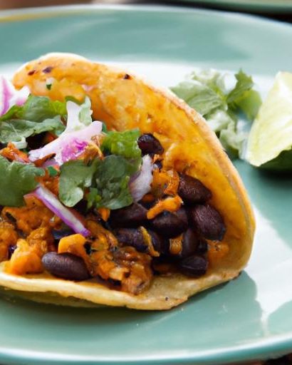 Hearty Sweet Potato & Black Bean Tacos Skillet Recipe