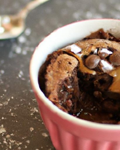 Quick & Gooey: Microwave Mug Chocolate Lava Cake Recipe
