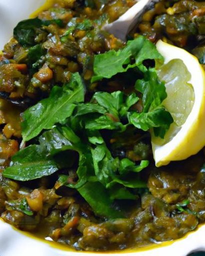 Dal Palak Delight: Nutritious Spinach and Lentil Curry Guide